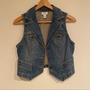 Loft Denim Jean Vest